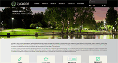 Desktop Screenshot of cyclonelighting.com